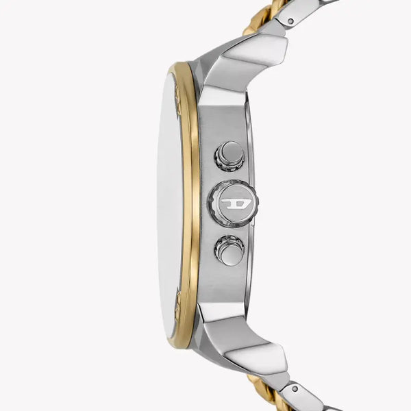 Diesel Men's Silver & Gold Watch, Stainless Steel | Dz7486 by i-watch