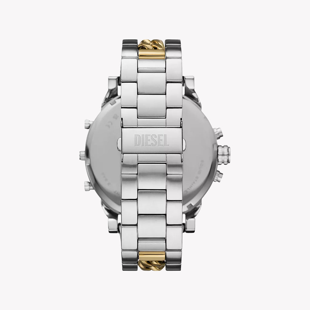 Diesel Men's Silver & Gold Watch, Stainless Steel | Dz7486