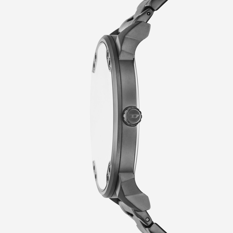 Diesel Men's Grey Stainless Steel Watch, Grey Dial | Dz7487