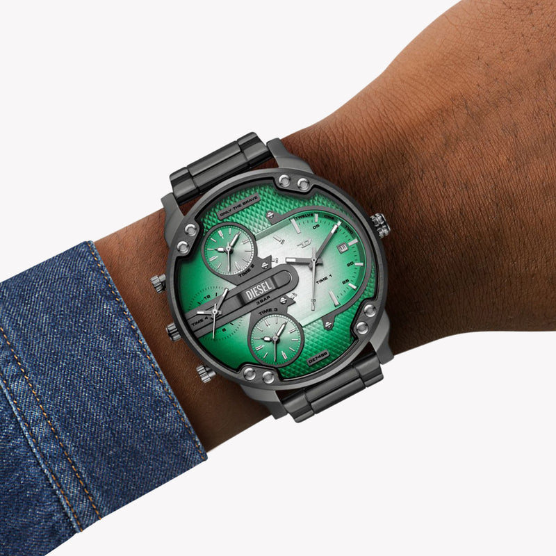 Men's Mr. Daddy Slim Multi-Movement Stainless Steel Watch