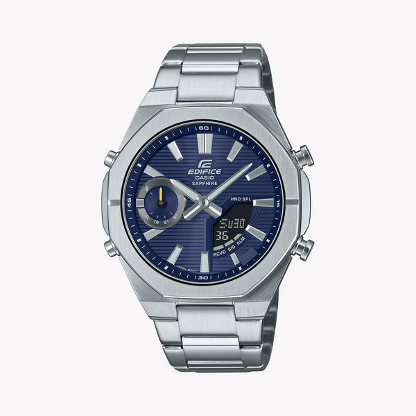 Casio Men's Silver Stainless Steel Watch | Ecb-S10d-2aef by i-watch