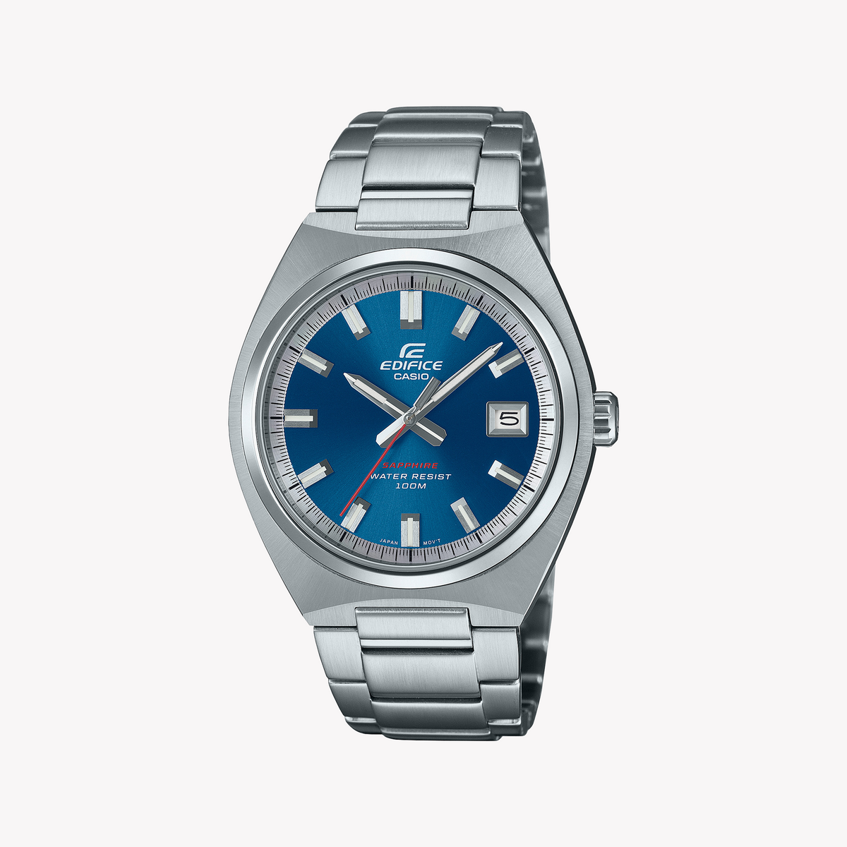 Casio Men's Stainless Steel, Blue/Silver | Efb-109d-2avef