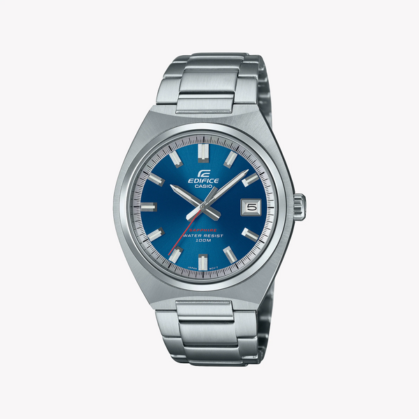 Casio Men's Stainless Steel, Blue/Silver | Efb-109d-2avef