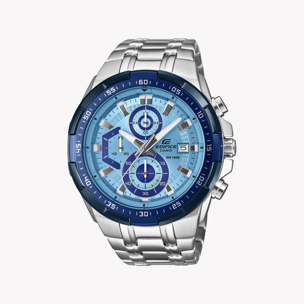 CASIO Men's Stainless Steel Blue Dial Watch | EFR-539DE-2AVUEF