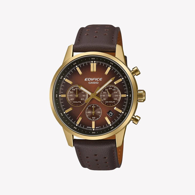 Casio Edifice EFR-575CL-5AEF Chronograph Watch with Brown Dial