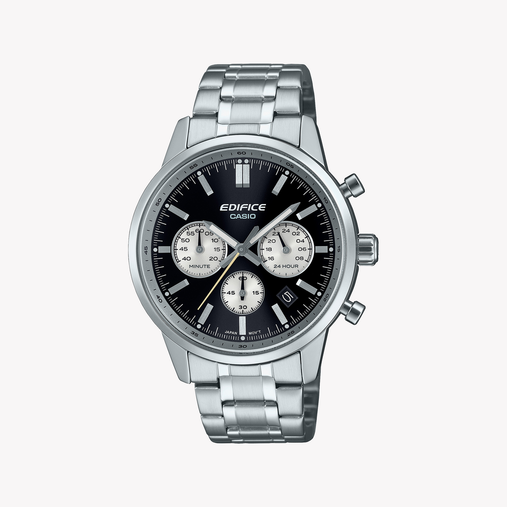 Casio Men's Silver Stainless Steel | Efr-575d-1aef