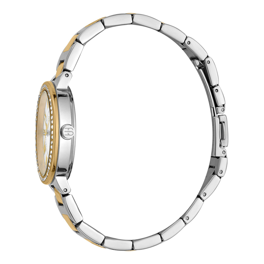 Esprit Women's Watch With Silver Stainless Steel Case And Silver & Gold Stainless Steel Band by i-watch