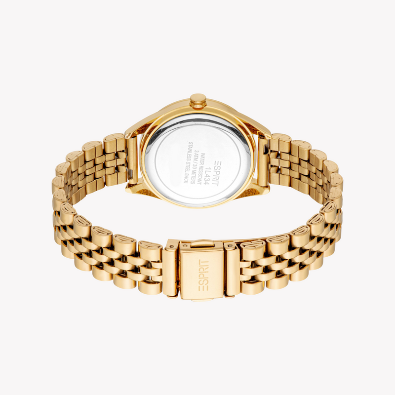 Esprit Women's Gold Stainless Watch | Es1l434m1025 by i-watch