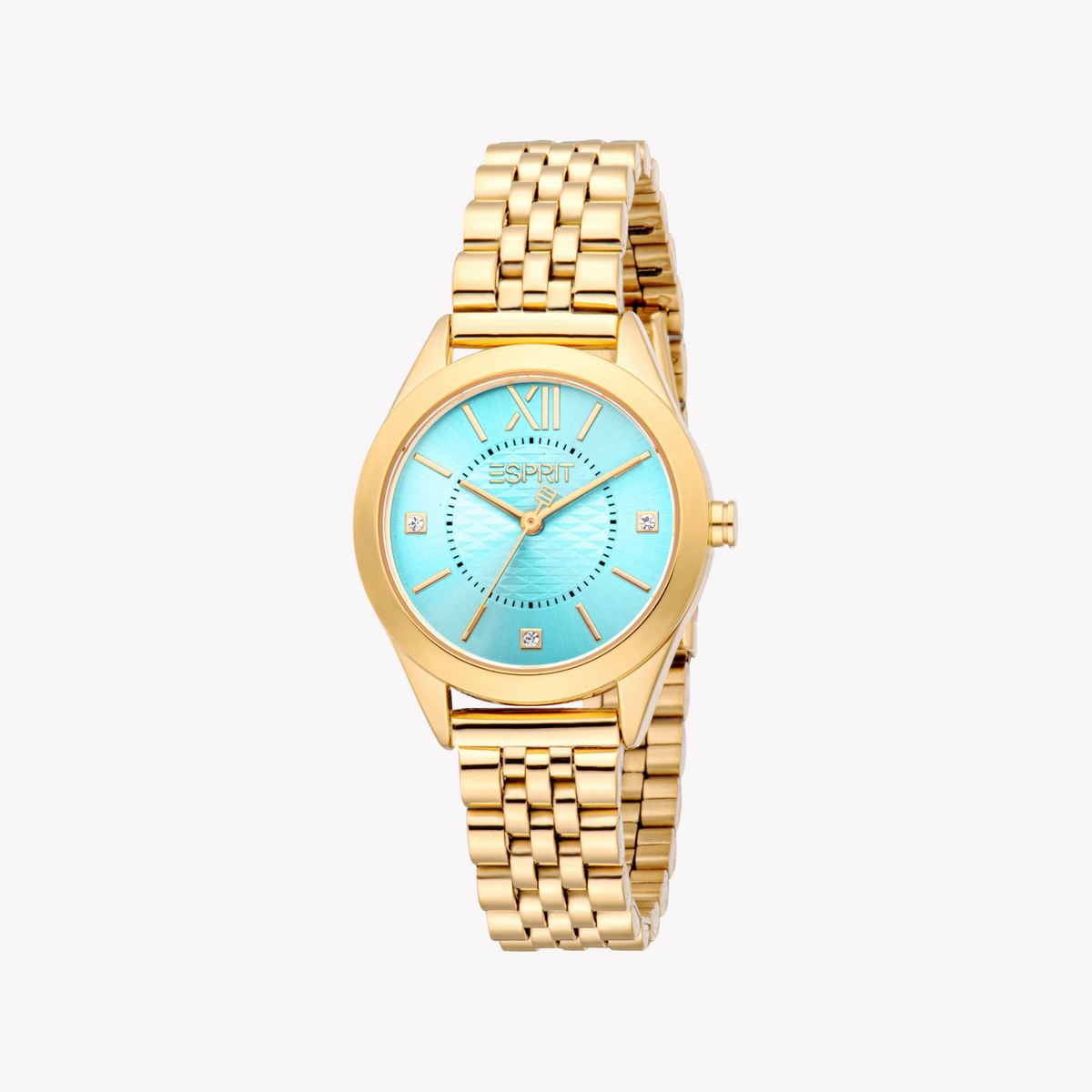 Esprit Women's Gold Stainless Steel Watch | Es1l434m1035