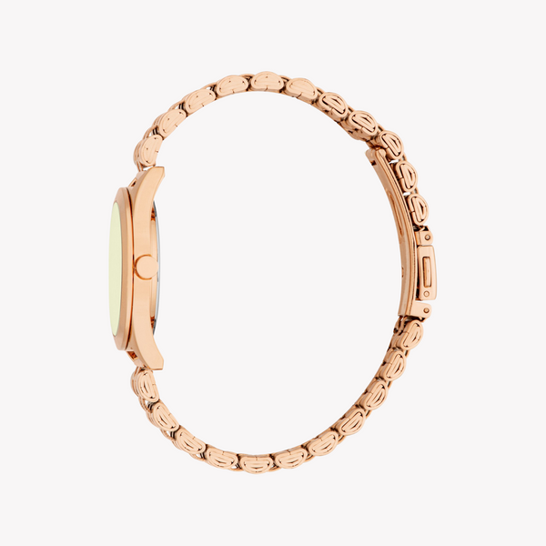 Esprit Women's Rose Gold Watch, Olive Dial | Es1l434m1045 by i-watch