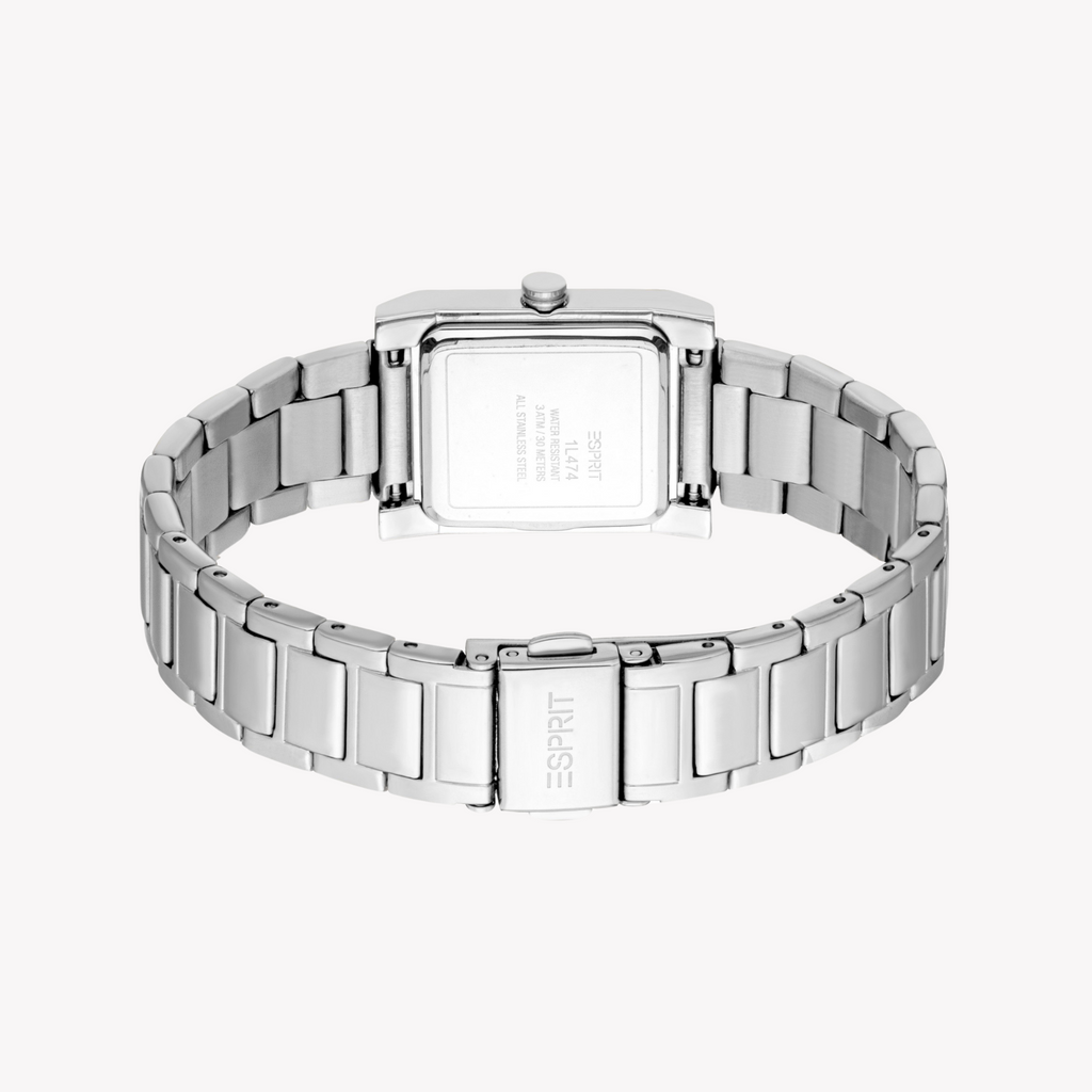 Esprit Women's Silver, Blue Quartz Watch | Es1l474m0015