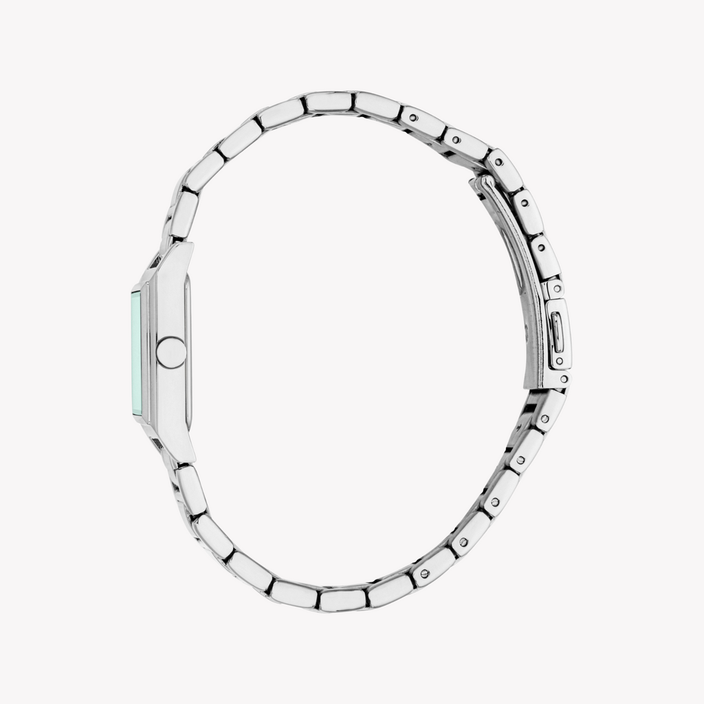 Esprit Women's Silver, Blue Quartz Watch | Es1l474m0015