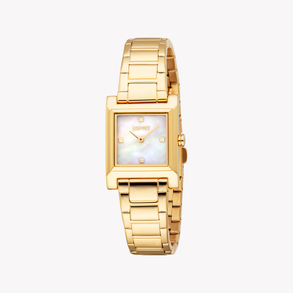 Esprit Women's Gold Stainless Steel Watch | Es1l474m0025