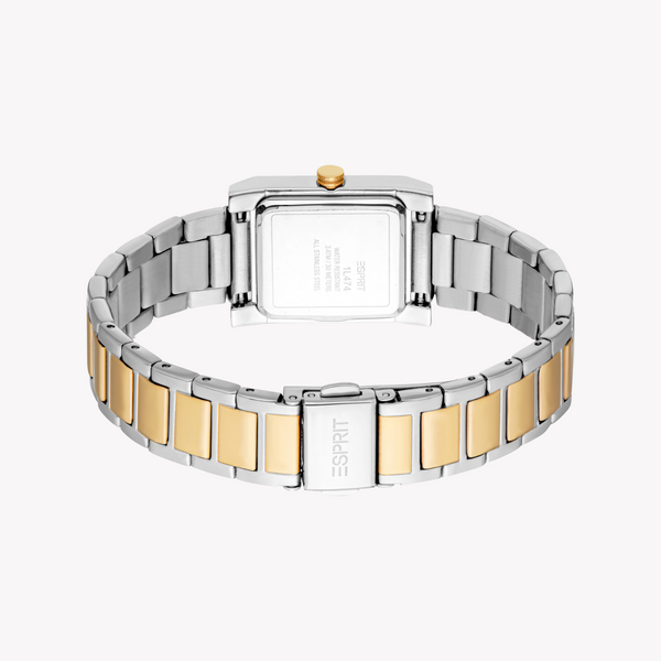 Esprit Women's Silver & Gold Watch | Model Es1l474m0055 by i-watch
