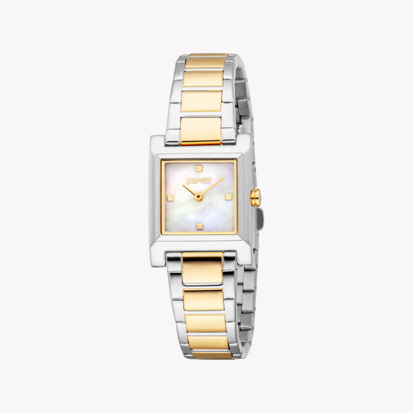 Esprit Women's Silver & Gold Watch | Model Es1l474m0055 by i-watch