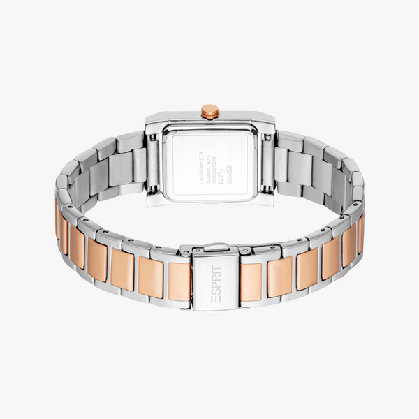 Esprit Women's Silver/Rose Gold Watch | Es1l474m0065 by i-watch