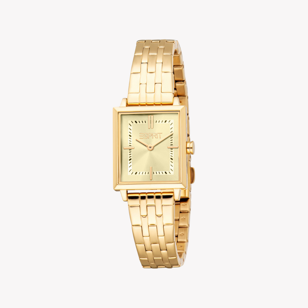 Esprit Women's Gold Stainless Steel Watch | Es1l499m0035