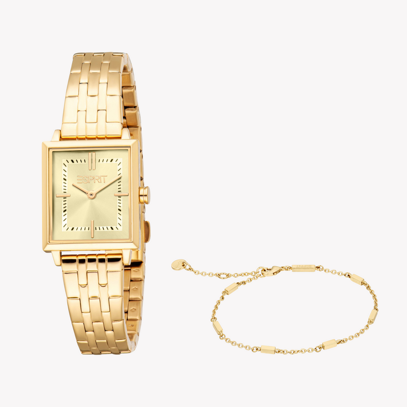 Esprit Women's Gold Stainless Steel Watch | Es1l499m0035 by i-watch
