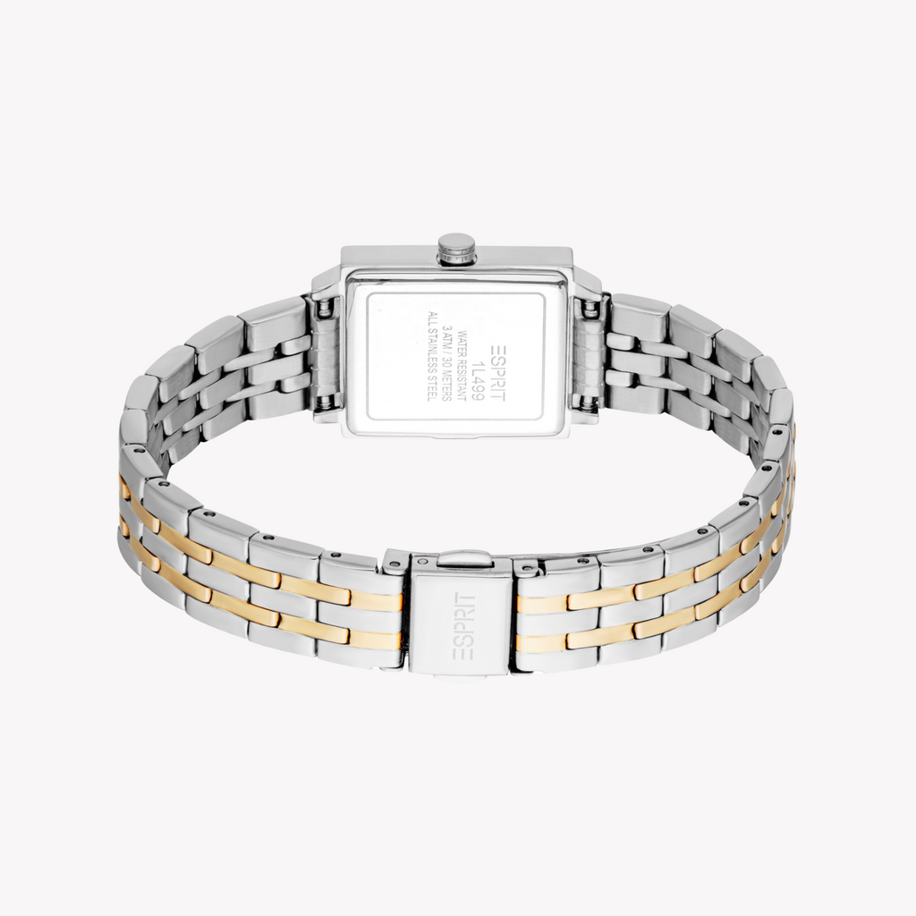 Esprit Women's Silver/Gold Watch | Es1l499m0055