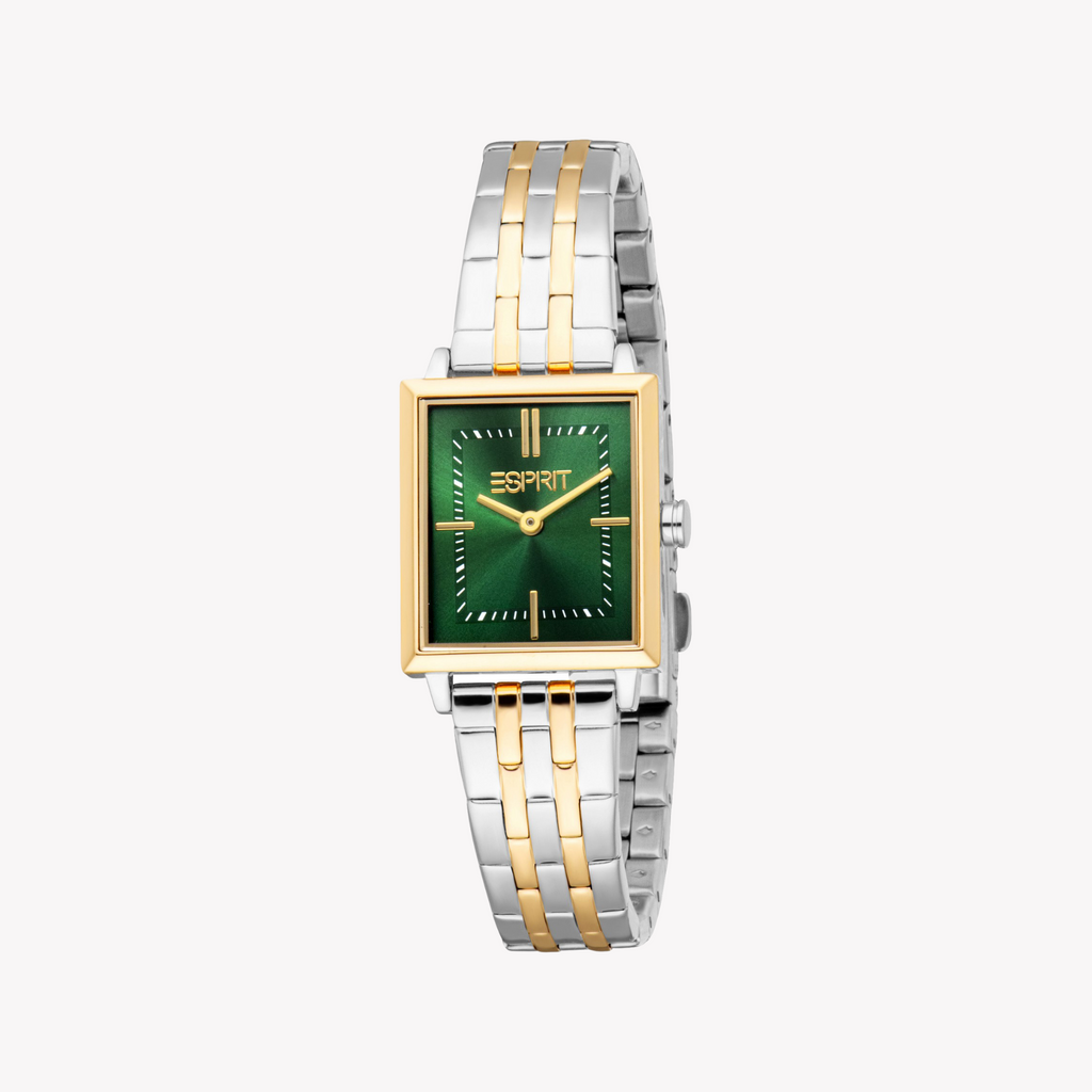 Esprit Women's Silver/Gold Watch | Es1l499m0055