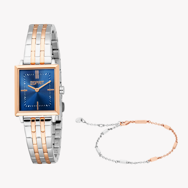 Esprit Women's Silver/Rose Gold Watch | Es1l499m0065 by i-watch