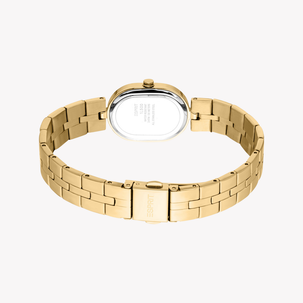 Esprit Women's Gold Stainless Steel Watch | Es1l500m0025