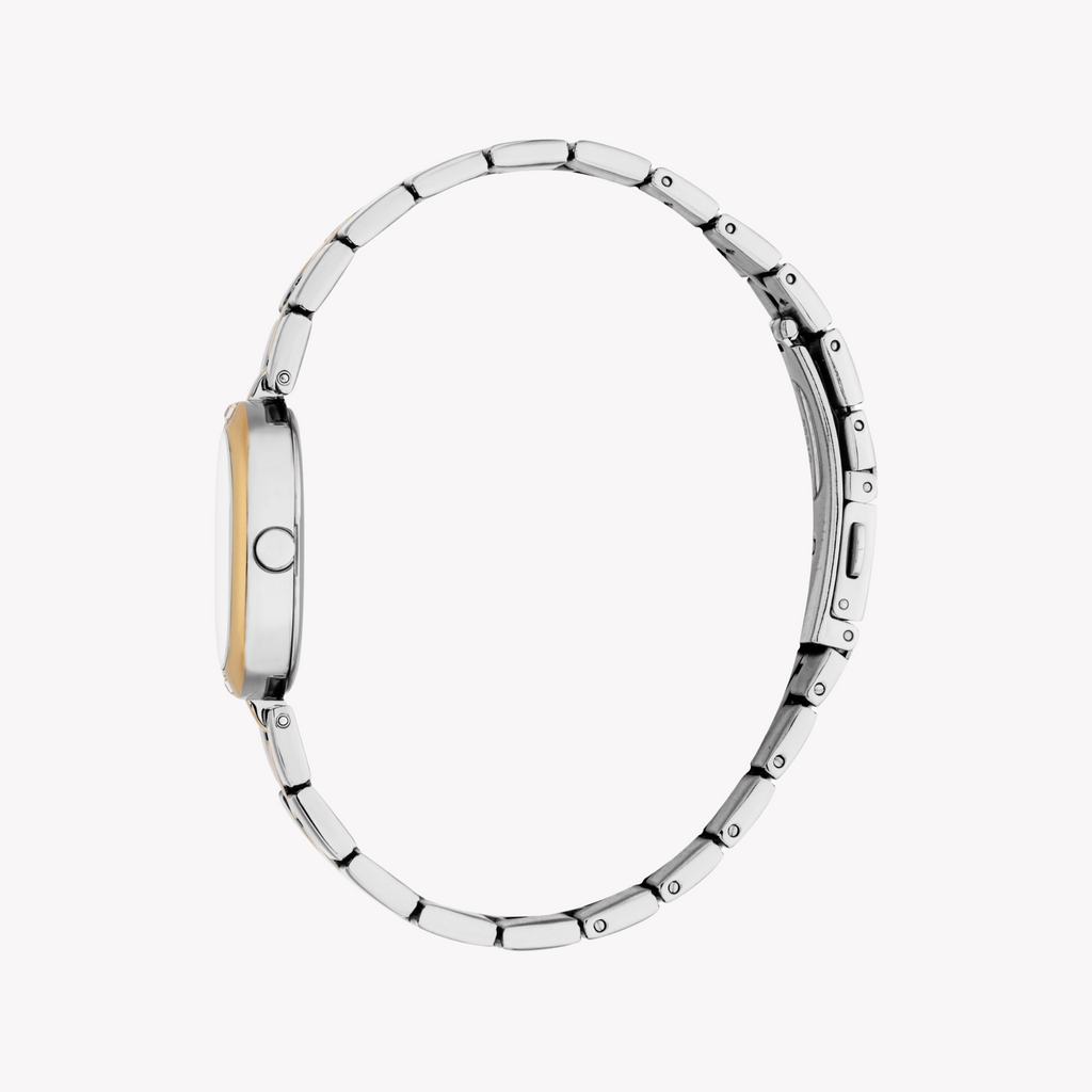 Esprit Women's Silver & Gold Quartz Watch | Es1l500m0045