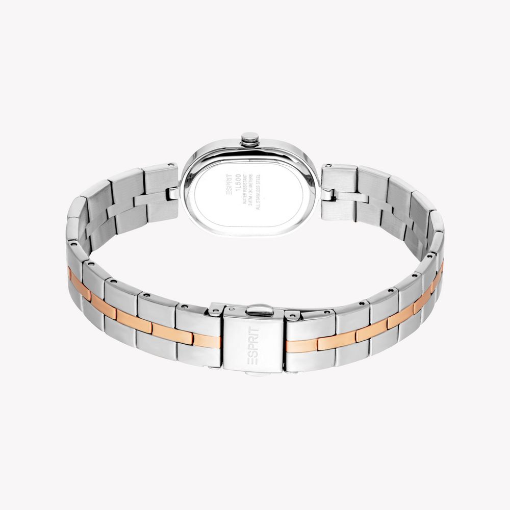Esprit Women's Silver/Rose Gold Watch | Es1l500m0055 by i-watch