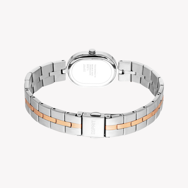 Esprit Women's Silver/Rose Gold Watch | Es1l500m0055 by i-watch