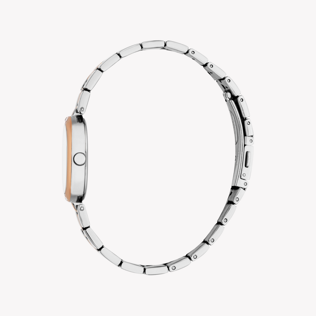 Esprit Women's Silver/Rose Gold Watch | Es1l500m0055