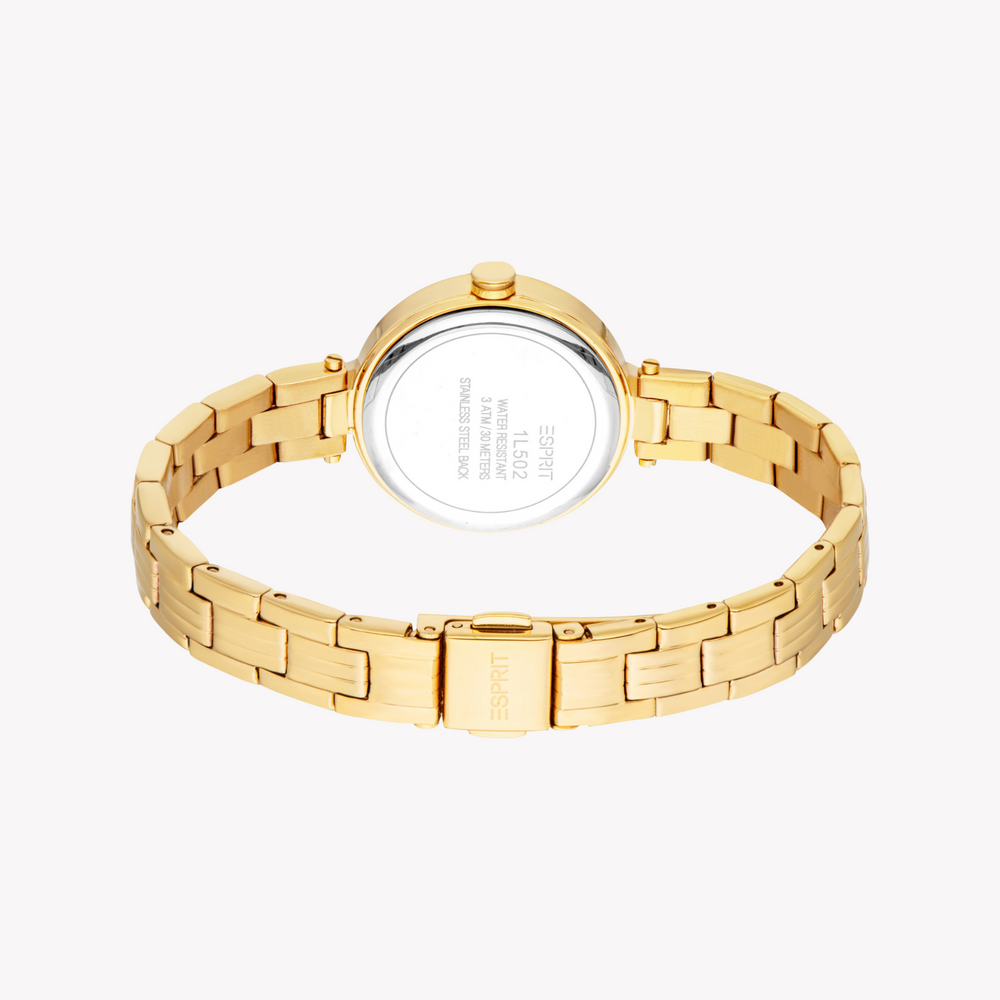 Esprit Women's Gold/Silver Watch | Es1l502m0025 by i-watch