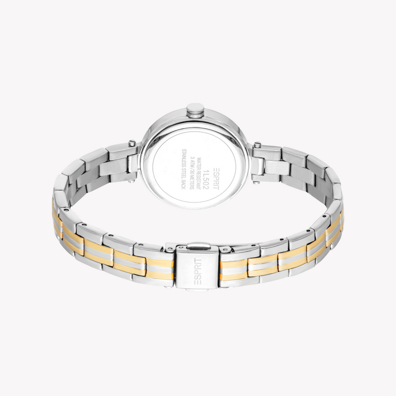 Esprit Women's Silver/Gold Watch | Model Es1l502m0055 by i-watch