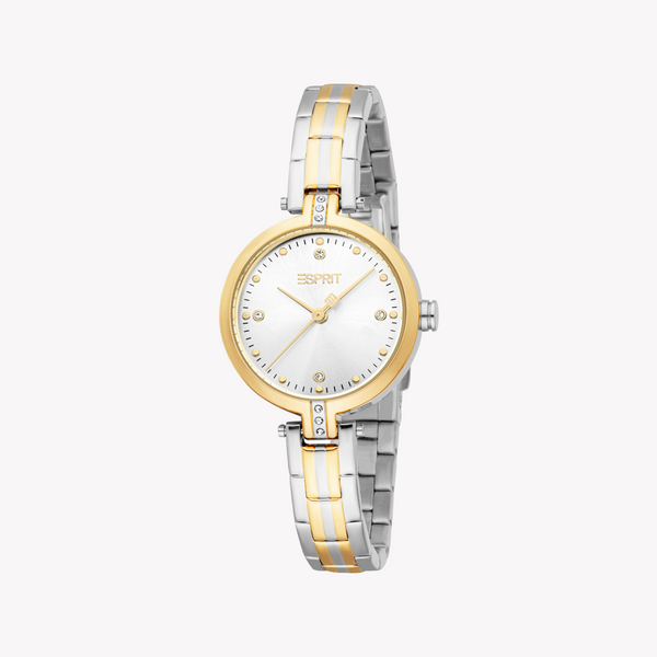 Esprit Women's Silver/Gold Watch | Model Es1l502m0055 by i-watch