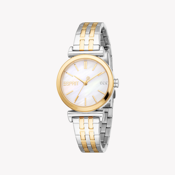 Esprit Women's Silver & Gold Watch | Es1l505m0075 by i-watch