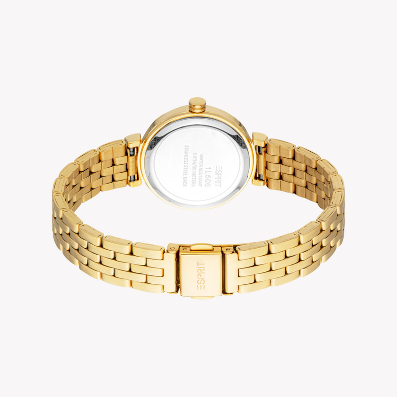 Esprit Women's Gold Stainless Steel Watch | Es1l506m0045 by i-watch