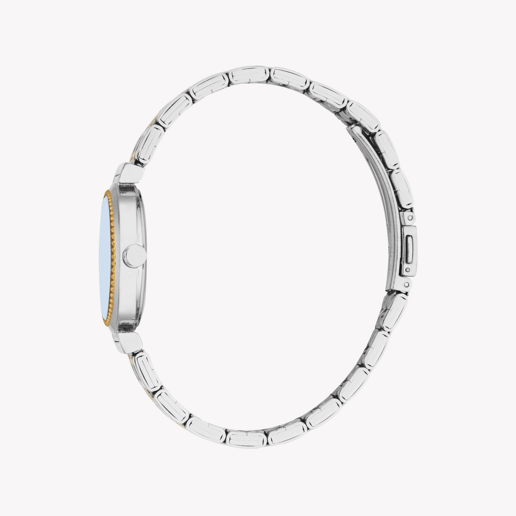 Esprit Women's Silver & Gold Stainless Steel Watch | Es1l506m0085