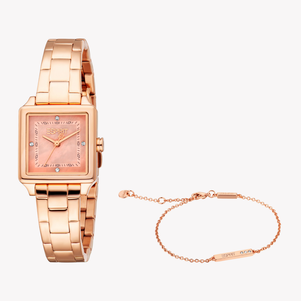 Esprit Women's Rose Gold, Rose Gold | Es1l511m0055 by i-watch