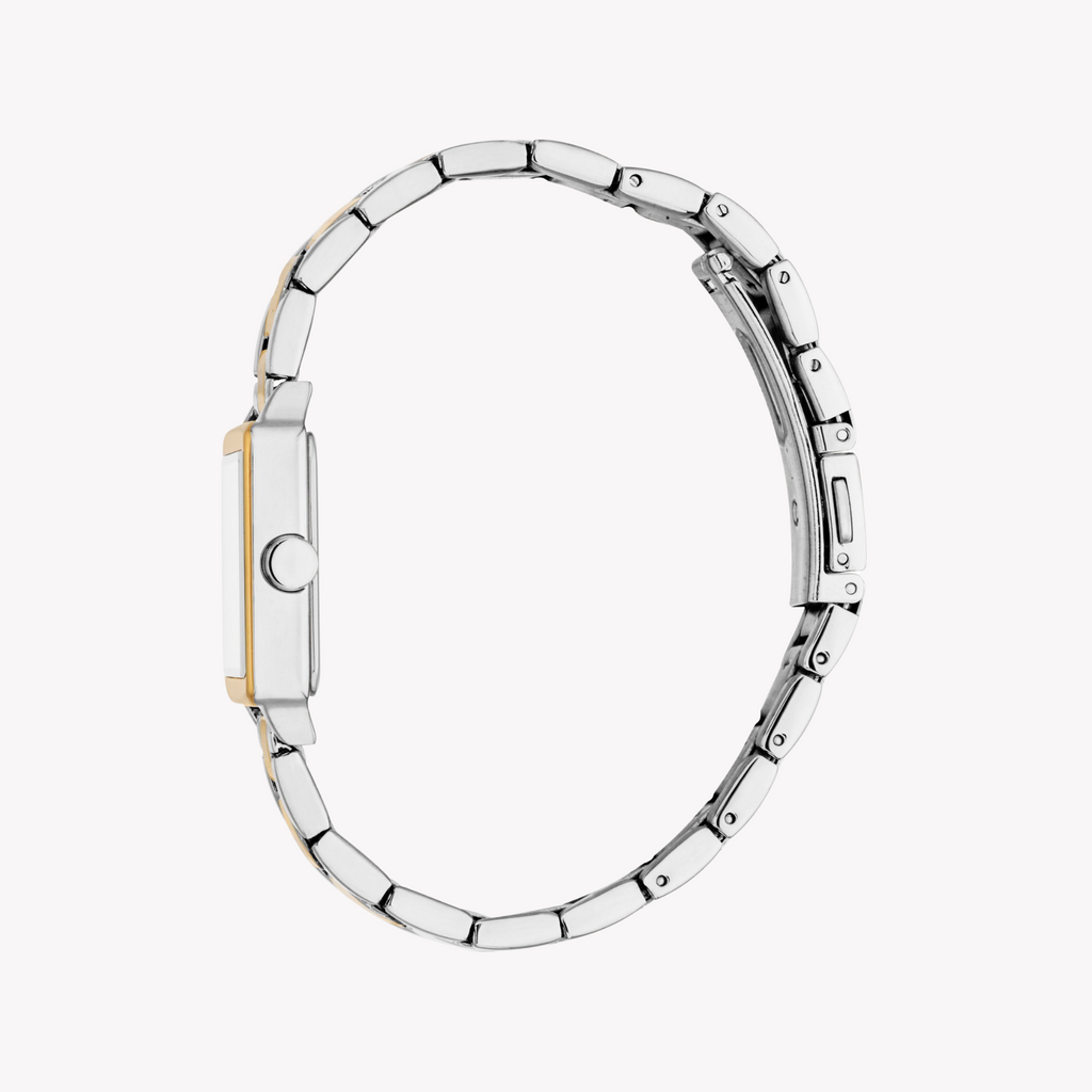 Esprit Women's Silver & Gold Stainless Steel Watch | Es1l511m0065