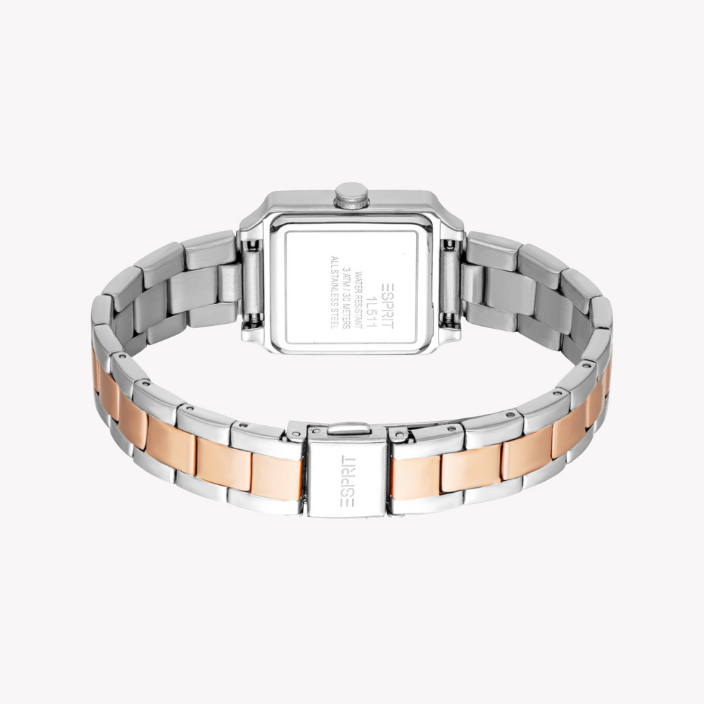 Esprit Women's Silver/Rose Gold Watch | Es1l511m0075 by i-watch