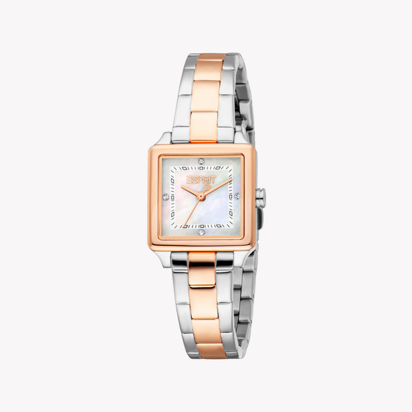 Esprit Women's Silver/Rose Gold Watch | Es1l511m0075 by i-watch