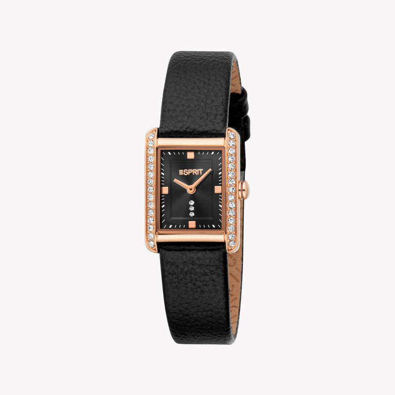 Esprit Women's Rose Gold/Black Watch | Es1l512l0025 by i-watch