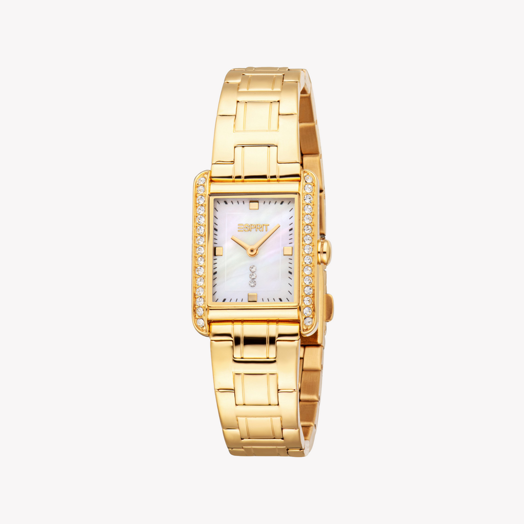 Esprit Women's Gold Stainless Steel Watch | Es1l512m0045