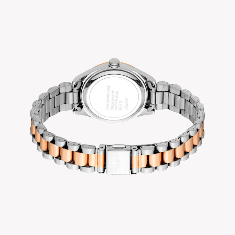 Esprit Women's Silver/Rose Gold Watch | Es1l515m0075 by i-watch