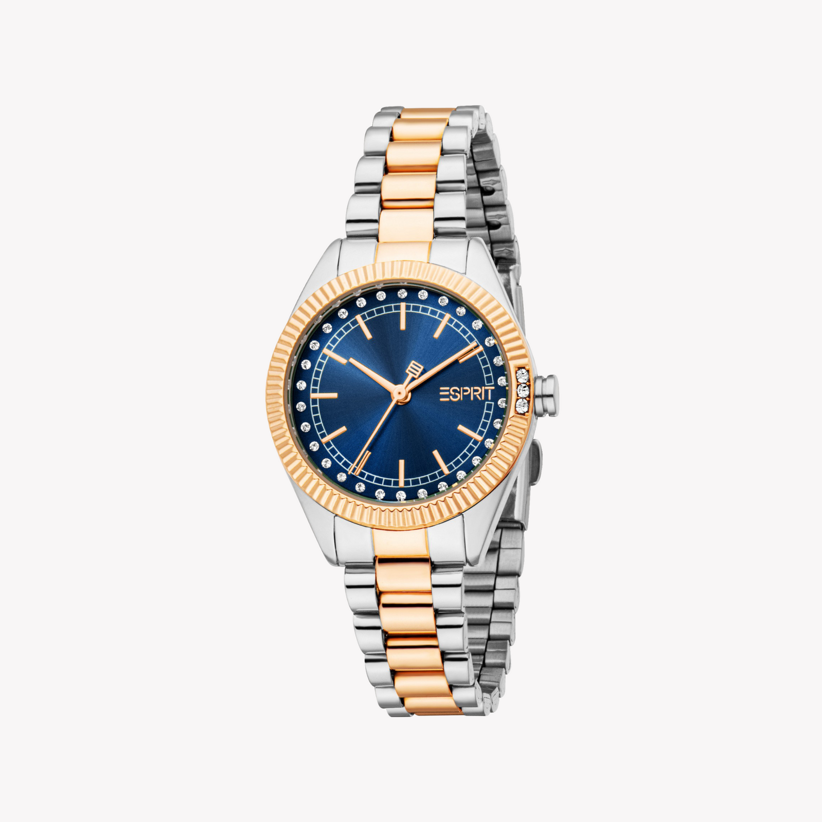 Esprit Women's Silver/Rose Gold Watch | Es1l515m0075 by i-watch