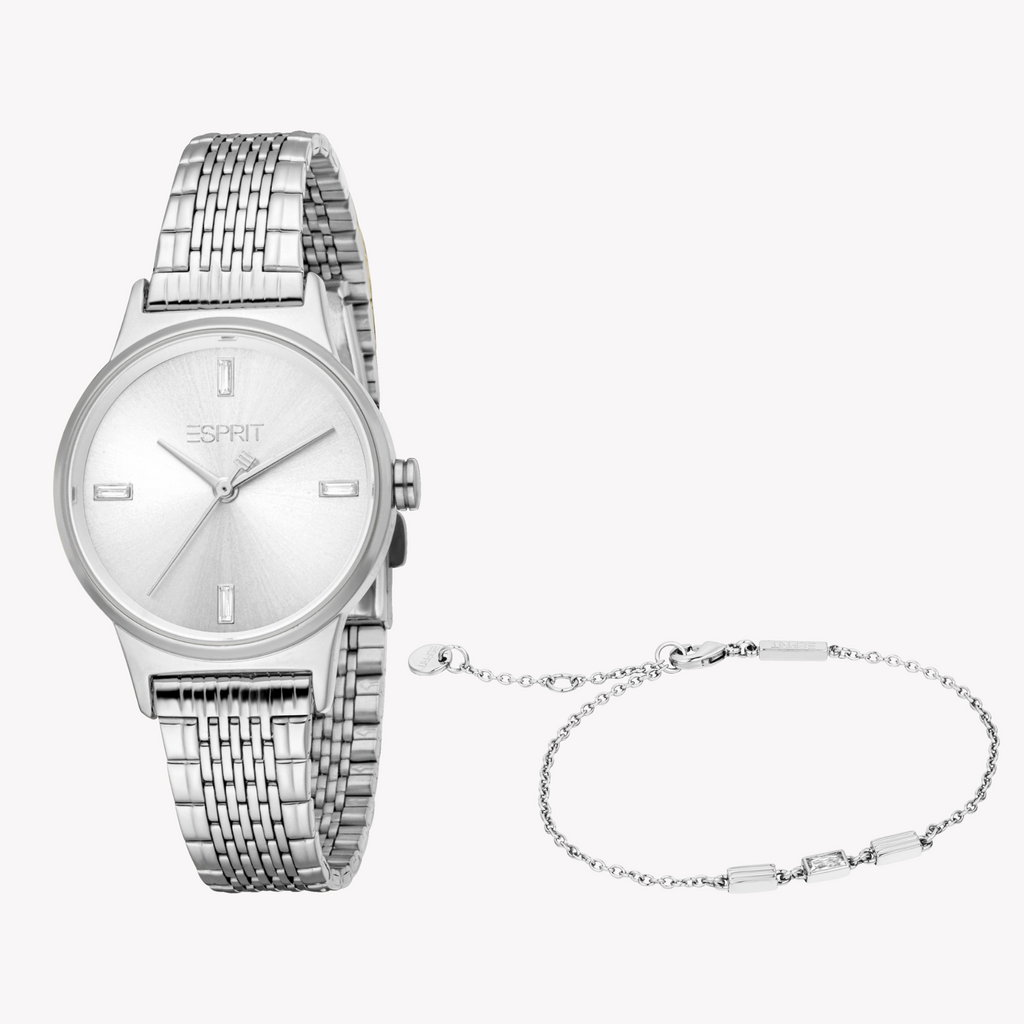 Esprit Women's Silver Watch | Model Es1l519m0015