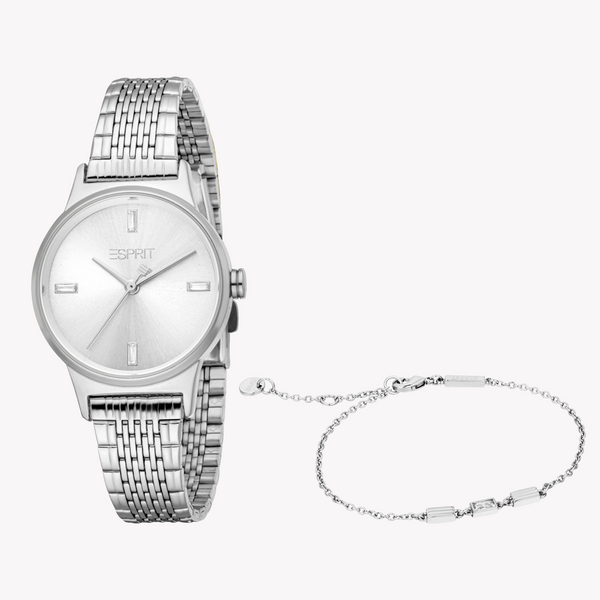 Esprit Women's Silver Watch | Model Es1l519m0015 by i-watch