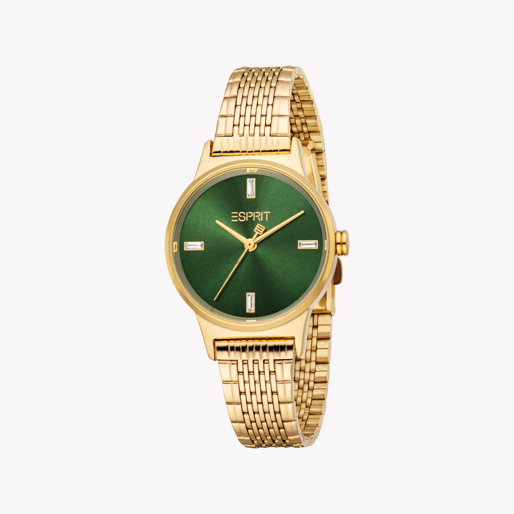 Esprit Women's Gold Stainless Steel Watch | Es1l519m0025 by i-watch