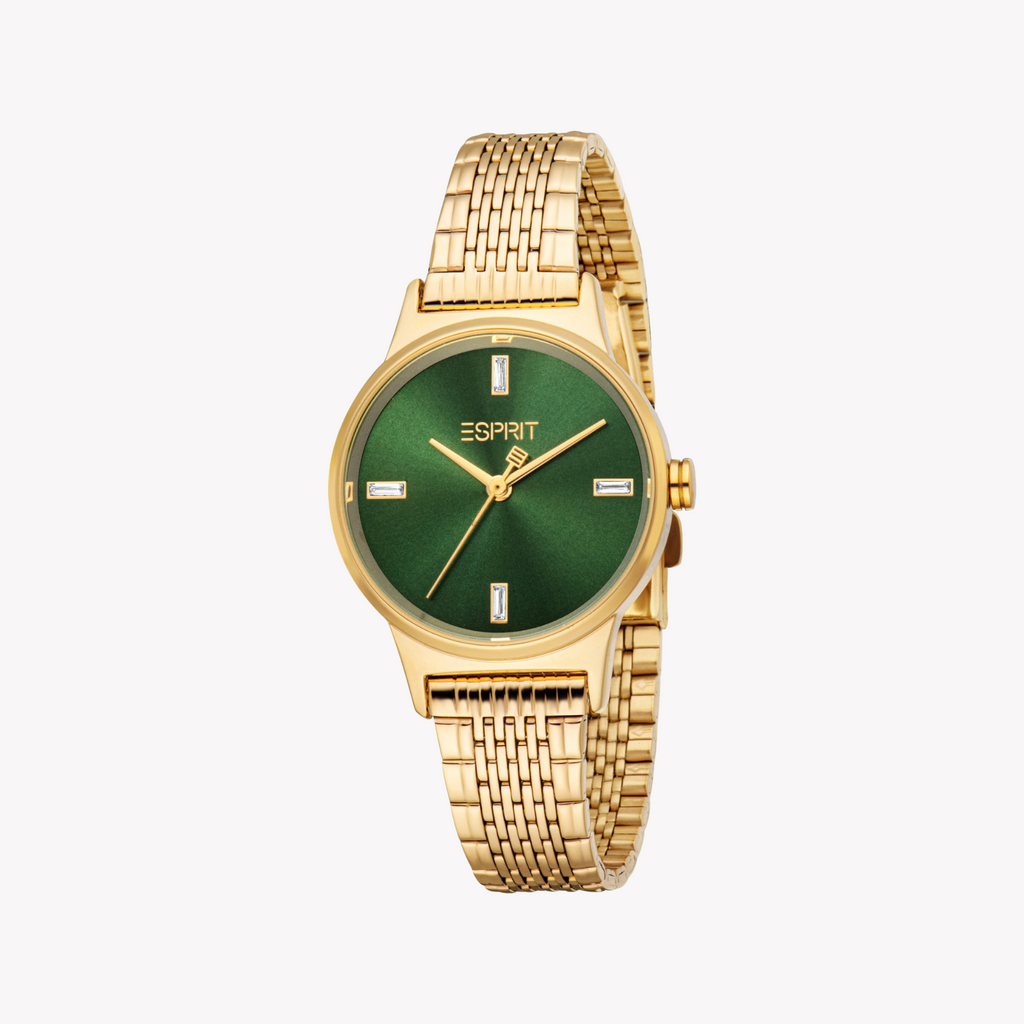 Esprit Women's Gold Stainless Steel Watch | Es1l519m0025