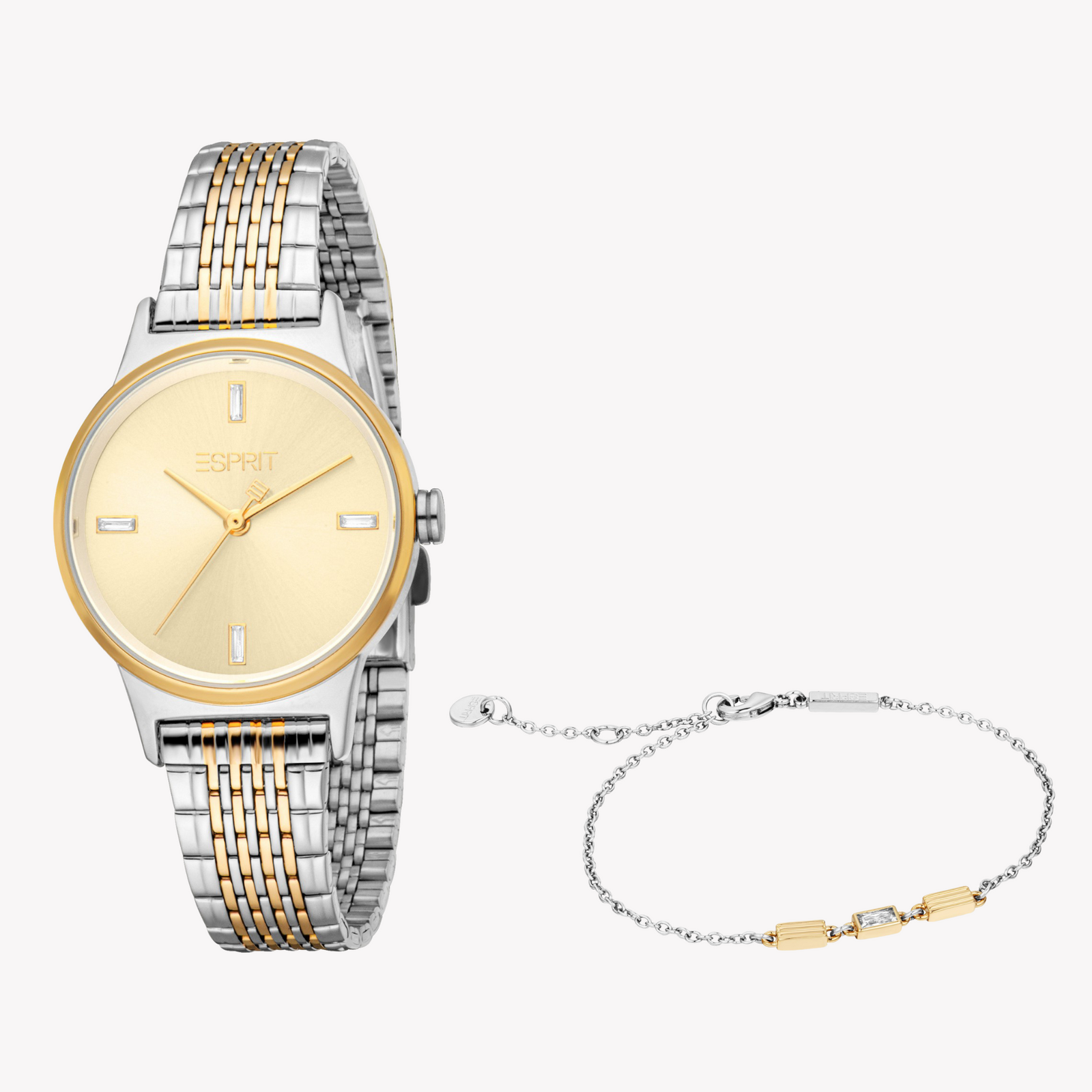 Esprit Women's Silver & Gold Watch | Es1l519m0045 by i-watch