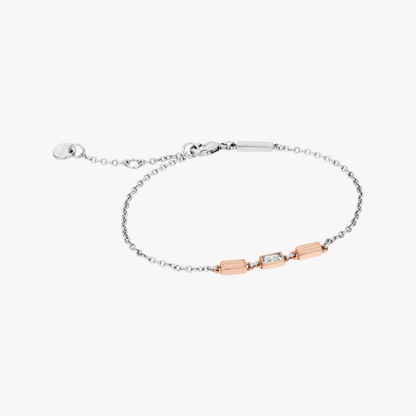 Esprit Women's Silver/Rose Gold Watch | Es1l519m0055 by i-watch